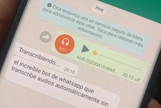 Transcribeme Los desarrolladores del bot que transcribe audios en textos trabajan en un nuevo proyecto. Foto: Gabriela Yalangozian Transcribeme Los desarrolladores del bot que transcribe audios en textos trabajan en un nuevo proyecto. Foto: Gabriela Yalangozian