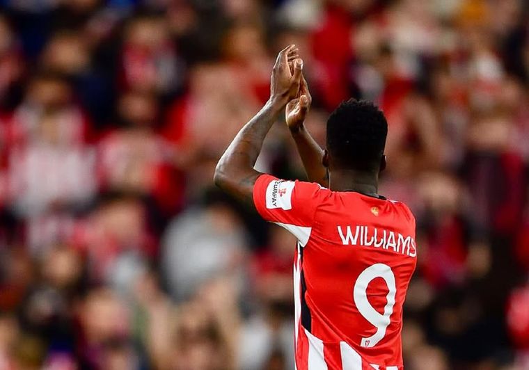 Iñaki Williams fue confirmado como nuevo capitán del Athletic Club de Bilbao