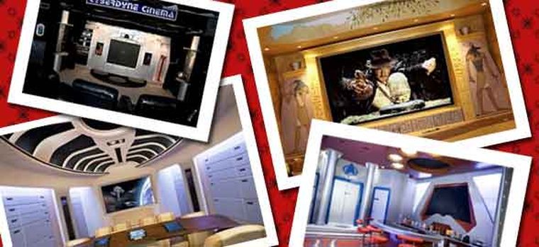 Algunos de los Home Theather más cool del mundo. Foto: Web