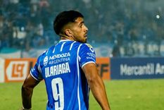 El delantero le respondió al zaguero del Azul. Foto: Instagram @nulariaga9 El delantero le respondió al zaguero del Azul. Foto: Instagram @nulariaga9