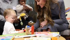 Mirá el estilismo clásico de Kate Middleton. Mirá el estilismo clásico de Kate Middleton.