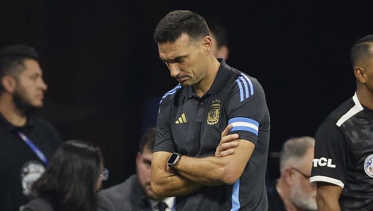 Scaloni pierde a uno de sus titulares habituales. Foto: EFE