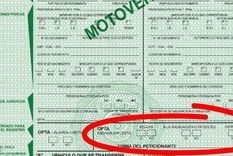 La imagen difundida del nuevo Formulario 08 Foto: @m_cuneolibarona La imagen difundida del nuevo Formulario 08 Foto: @m_cuneolibarona