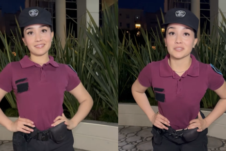 Nicole Gabriela V., fue despedida de la Policía de la Ciudad por los videos que grababa con el uniforme.