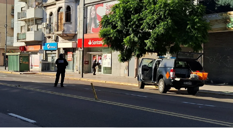 La zona del hallazgo Foto: Policía de la Ciudad