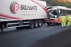Ocurrió a la altura del barrio porteño de Mataderos Foto: captura video