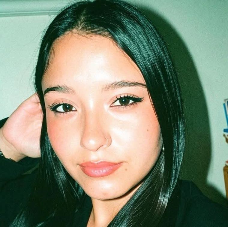 Luciana Celeste Báez, la joven que murió producto del accidente.
