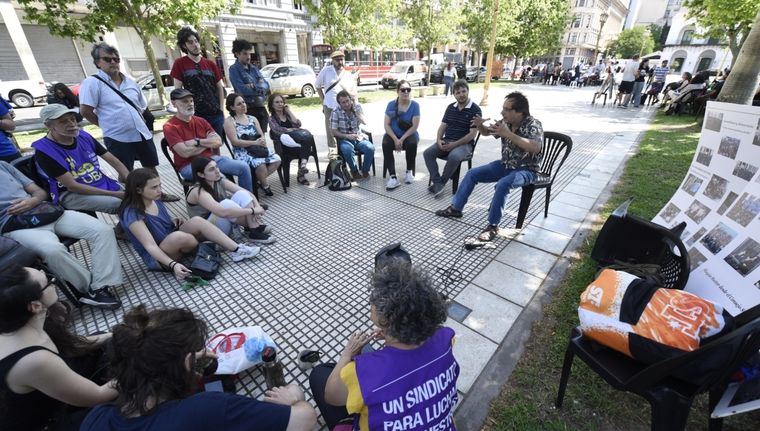 Las clases públicas son la manera de protestar que adoptó la UBA por el conflicto por la ley de financiamiento universitario.