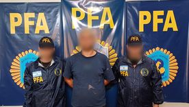 El acusado. Foto: Policía Federal.