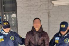 Uno de los sujetos fue detenido este viernes tras la viralización de la pelea. Foto: Policía Federal Uno de los sujetos fue detenido este viernes tras la viralización de la pelea. Foto: Policía Federal