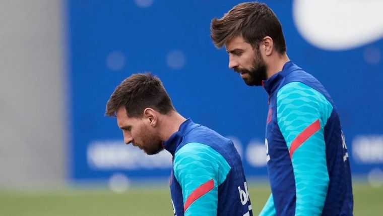 Piqué reveló charlas que tuvo con Messi sobre la MLS. Foto: Fichajes.com