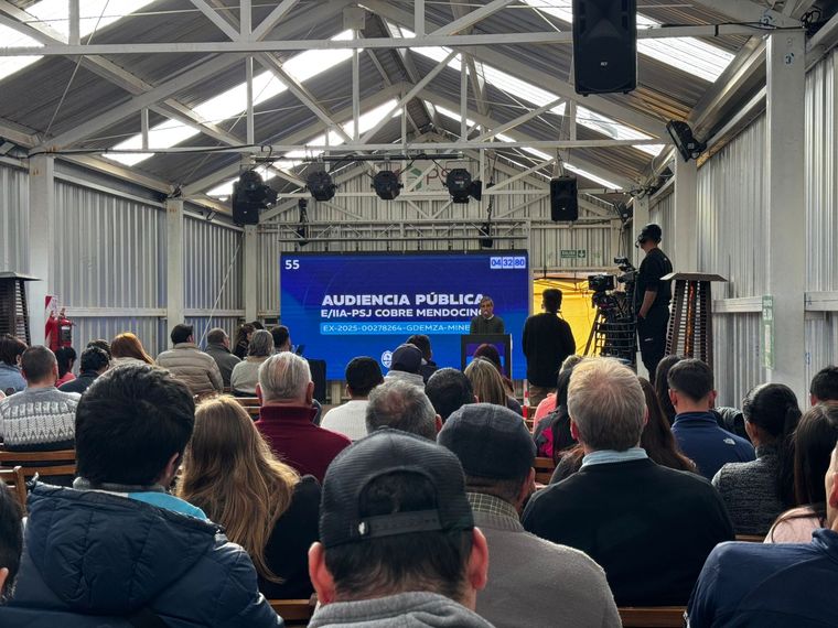 La audiencia pública se llevó a cabo en Uspallata y de manera virtual