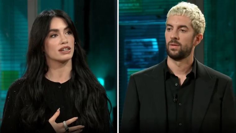 La artista expresó su experiencia con Javier Milei en la televisión española. Créditos: Captura / La Revuelta