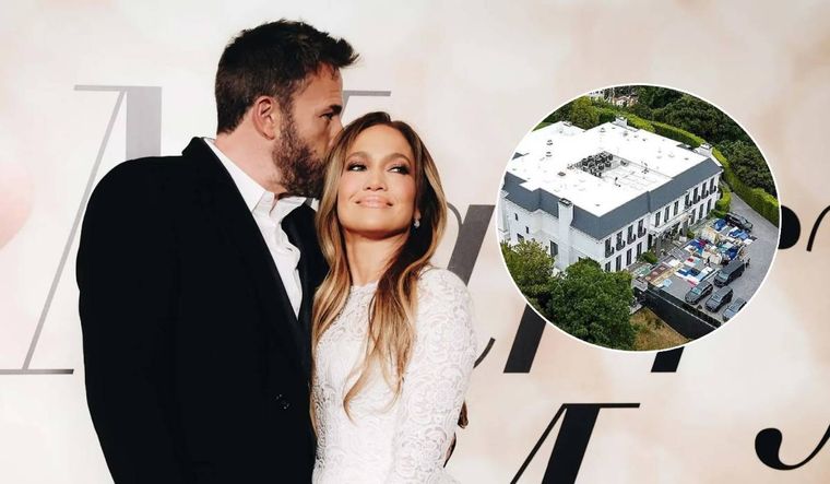 La increíble megamansión de Jennifer Lopez y Ben Affleck tiene de todo.