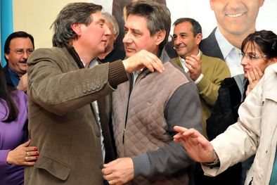MDZol | Emir y Omar Felix en la sede partidaria Foto: Agustín Mauricio/Mediamza.com