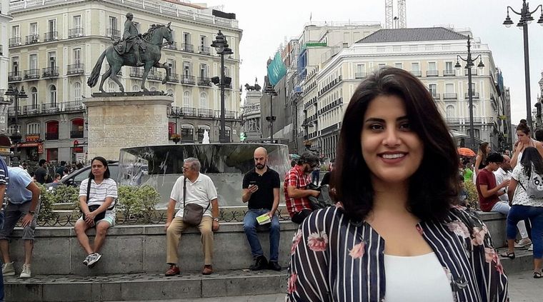 Loujain al-Hathloul.