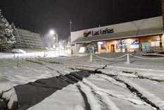 Las Leñas comienza a recibir la nieve. Foto: Las Leñas Las Leñas comienza a recibir la nieve. Foto: Las Leñas
