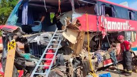 Fatal accidente en Brasil: once muertos y 46 heridos al chocar un camión y un autobús. NA.