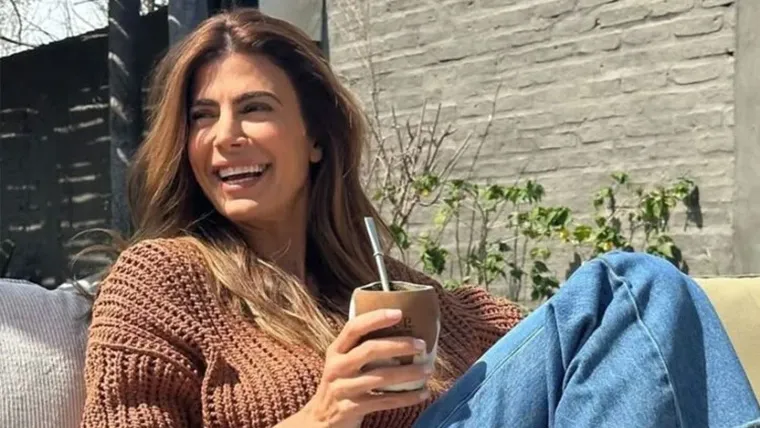 Mirá el look boho chic de Juliana Awada.