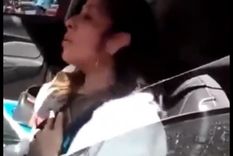 La mujer cuestionó a los efectivos