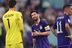 Messi se transformó en el segundo jugador en la historia de los Mundiales en fallar dos penales en tiempo reglamentario. Foto: EFE