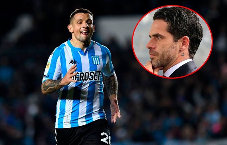 Gago habló con Vecchio para que no bajara los brazos y siguiera jugando al fútbol.