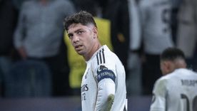El uruguayo fue trasladado al hospital luego del incidente.