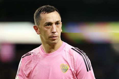 El regreso de Agustín Marchesín al estadio Néstor Díaz Pérez de Lanús no fue como lo imaginaba. El regreso de Agustín Marchesín al estadio Néstor Díaz Pérez de Lanús no fue como lo imaginaba.