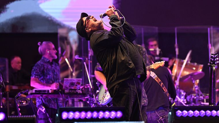 Las Pelotas en una noche llena de emociones. Las Pelotas en una noche llena de emociones.