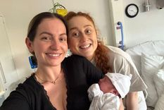 Daisy dio a luz al bebé de Georgia, Ottilie, en octubre.