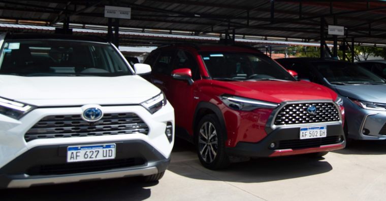 Los modelos de Toyota más reservados Foto: Toyota