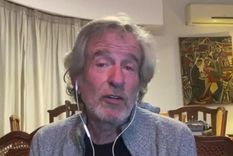 El actor fue internado. Foto: captura de video/ El Nueve.&nbsp;