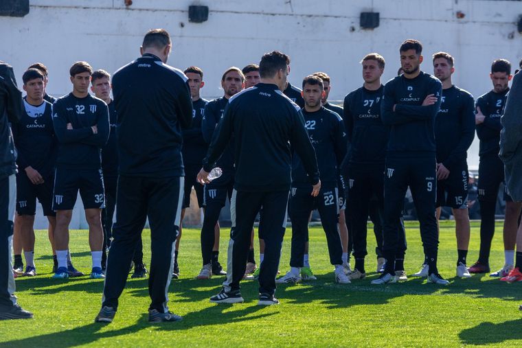 El Lobo entrenó bajo las órdenes de Ariel Broggi. El Lobo entrenó bajo las órdenes de Ariel Broggi. 