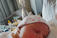 Corazones rosas y ternura infinita: el debut de Milenka en redes. Foto: Instagram: milenka_ok