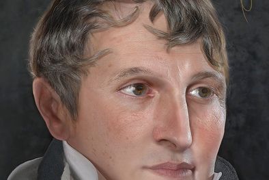 MDZol | El rostro de Manuel Belgrano, reconstruido por el artista Ramiro Ghigliazza @__Ghi_