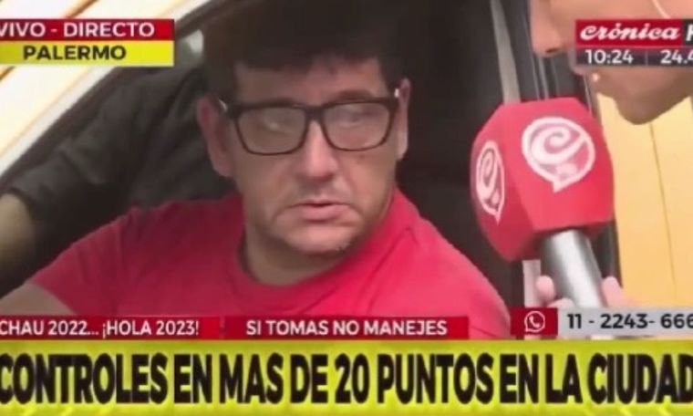 Un taxista fue el protagonista del primer móvil insólito de Crónica en el 2023 El conductor hizo una revelación que dejó impactados a todos