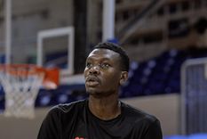 Chris Boucher con una remera de Black Lives Matter. Toronto Raptors Foto: Toronto Raptors