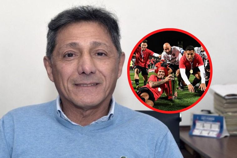 Lenzi, presidente de Patronato, se había quejado por la trunco viaje a Abu Dhabi, pero luego lo celebró porque era muy caro.