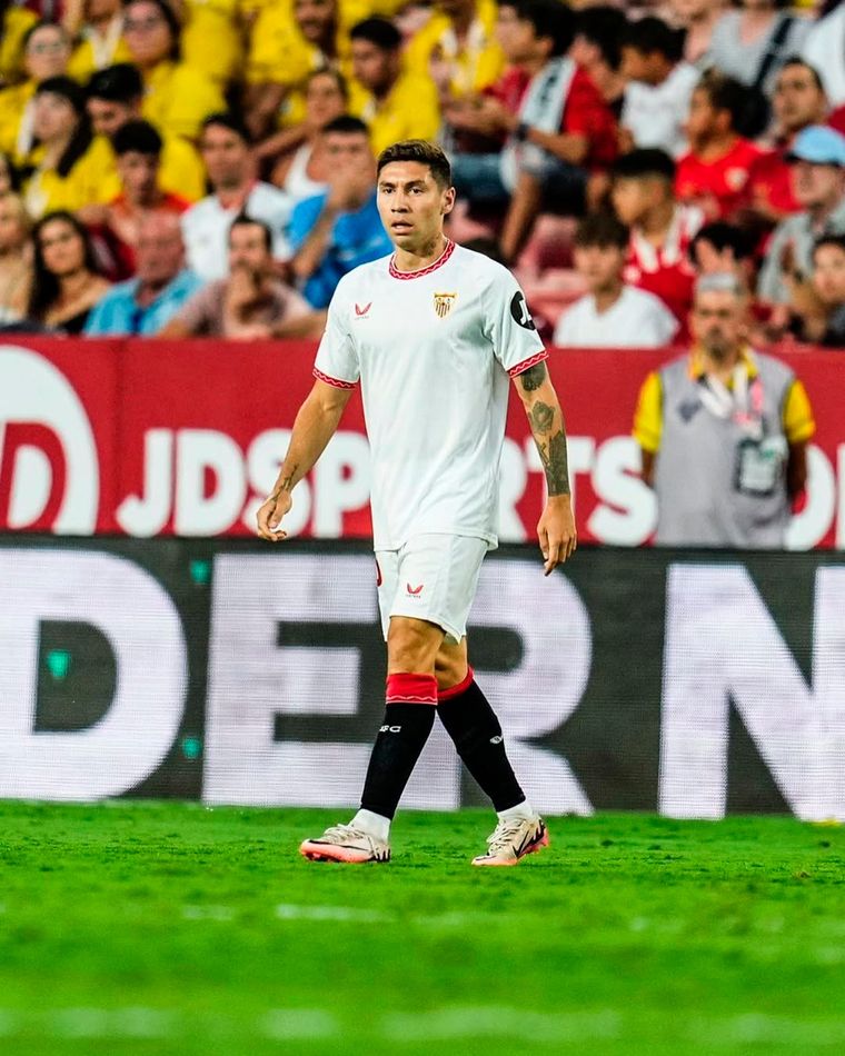 River no es el único equipo que quiere a Montiel. Foto: @gonzalo_montiel29