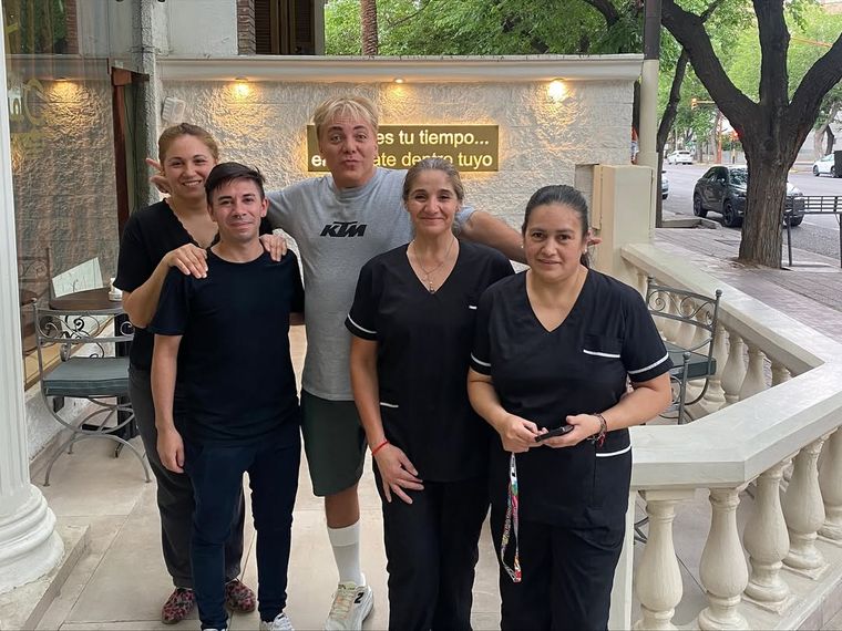 El músico sigue disfrutando la ciudad de Mendoza.