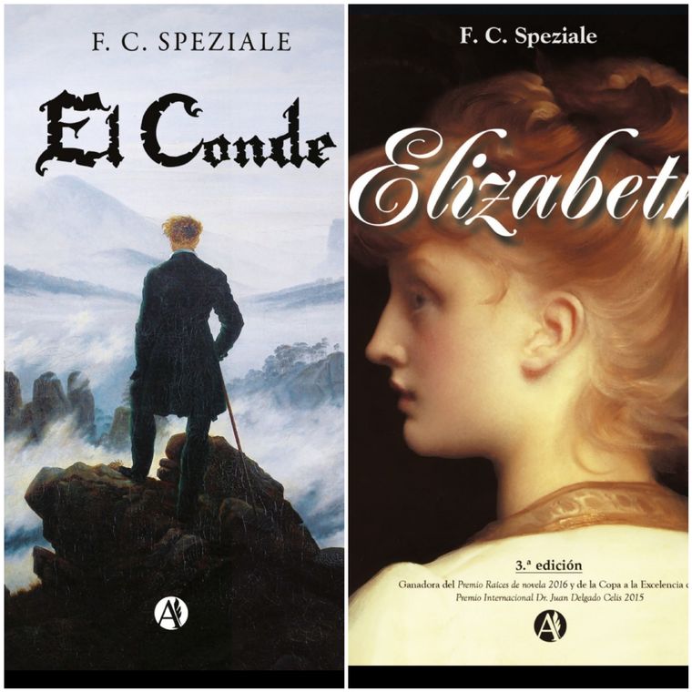 Los libros de Facundo Carnero Speziale. Foto: Foto: FCS