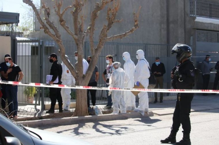 La víctima fue encontrada en la cocina por un vecino Foto: Tiempo de San Juan