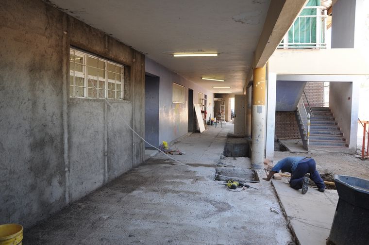 Obras en infraestructura escolar. Foto: Gobierno Obras en infraestructura escolar. Foto: Gobierno