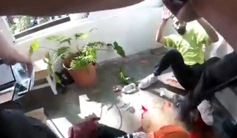 Detenido Villarreal fue detenido tras recibir un balazo.