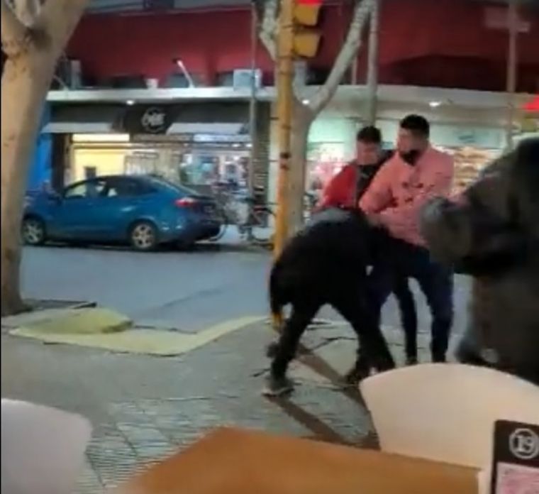 La pelea se habría producido por un problema de tránsito