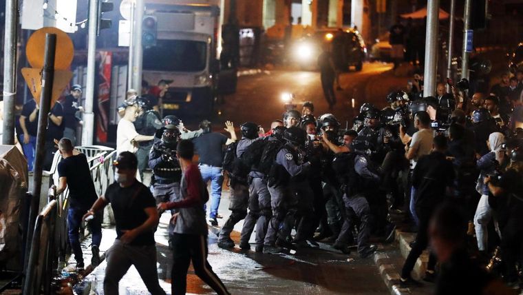 Jerusalen y otras ciudades son presa de la violencia. Foto: Heraldo.