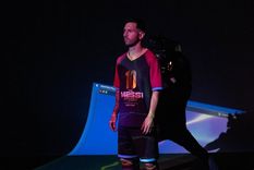 Messi y la presentación del museo en su honor. Foto: Messi Experiencia Twitter