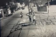 El crimen quedó registrado en las cámaras de seguridad