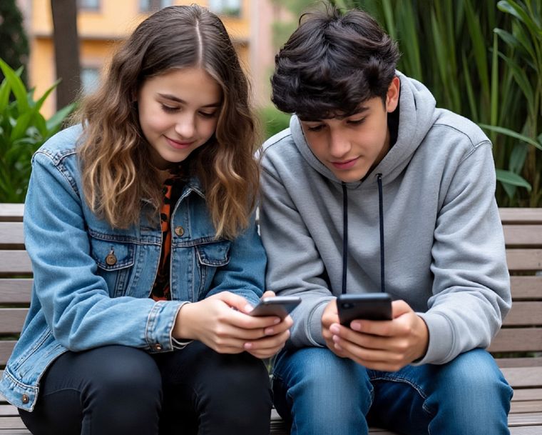 El 97% de los adolescentes de Mendoza tiene celulares.&nbsp;