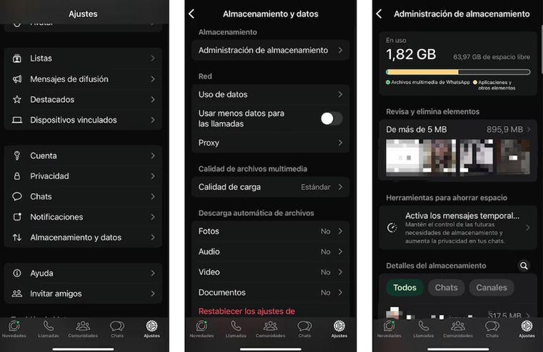 Desde allí podés ver archivos de más de 5 MB y eliminarlos definitivamente en segundos. Desde allí podés ver archivos de más de 5 MB y eliminarlos definitivamente en segundos.